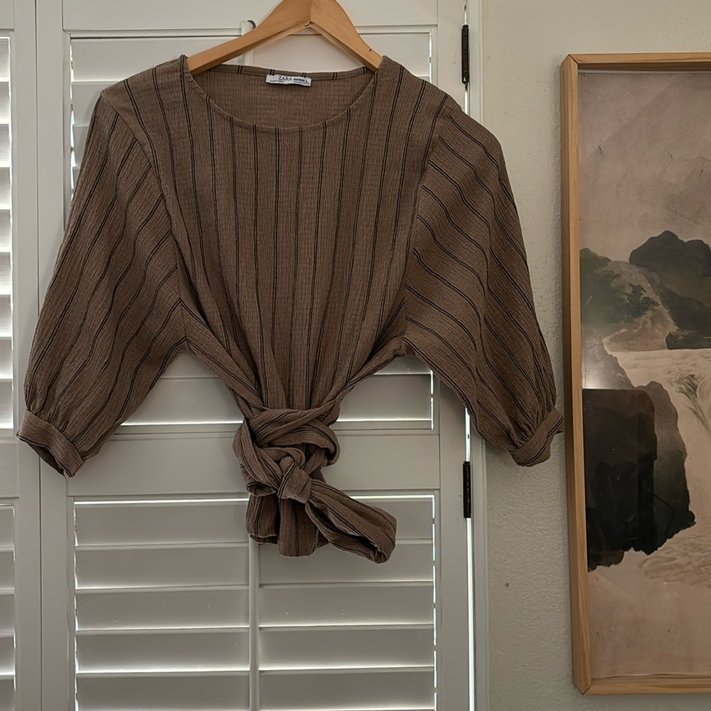Zara Wrap Top